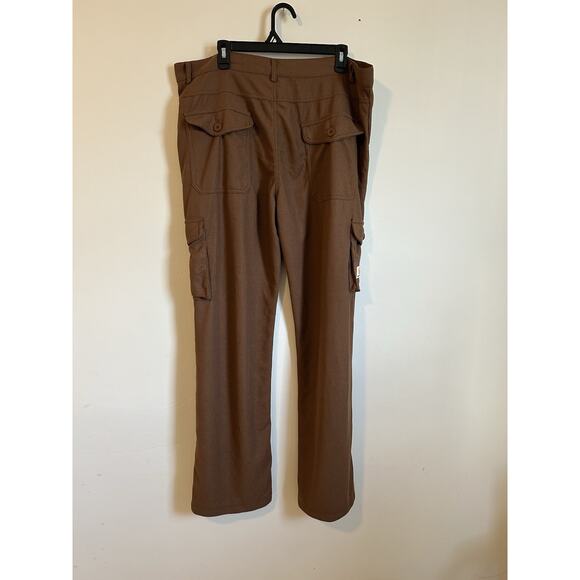 Carhatt‎ Cargo Pants Color Brown Women’s Size 2xl - Picture 4 of 11